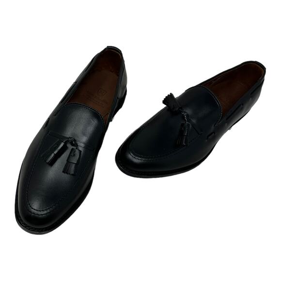 Allen Edmonds Men's Black Grayson Tassel Loafer Shoes size 9 - Picture 10 of 16